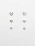 Set Orecchini Cuori