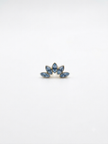 Earcuff Petalo Celeste