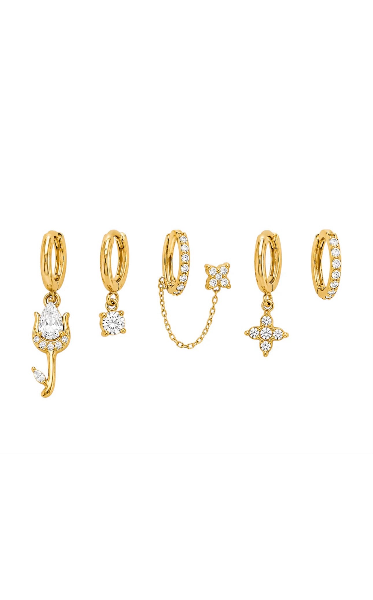 Set Orecchini Tulipani