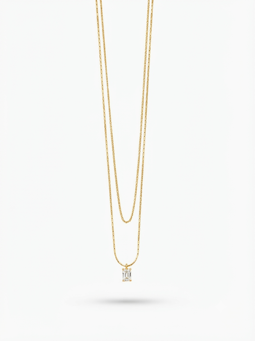 Collana Duo Diamond