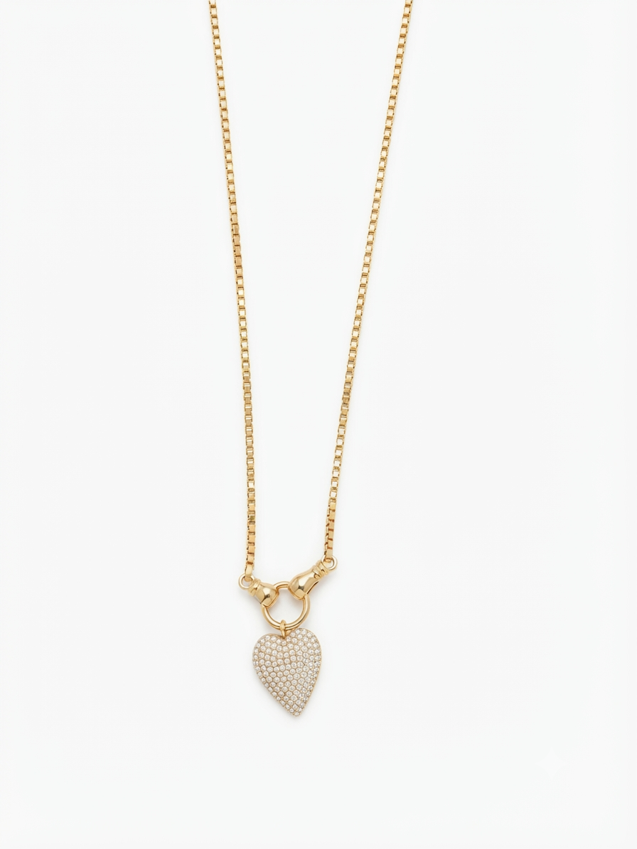 Collana Mani Cuore