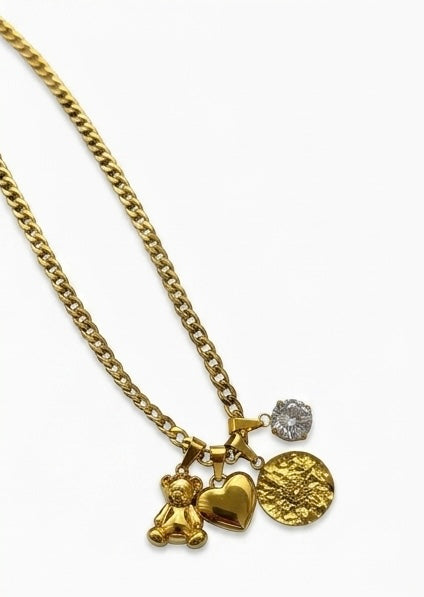 Collana Multi Charm