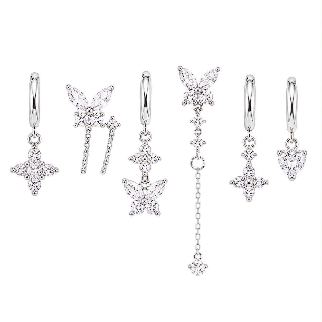 Set Orecchini Farfalla