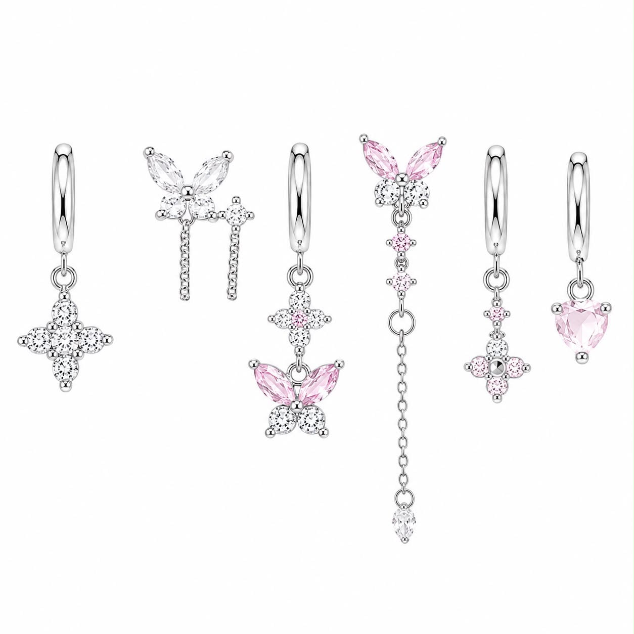 Set Orecchini Farfalla