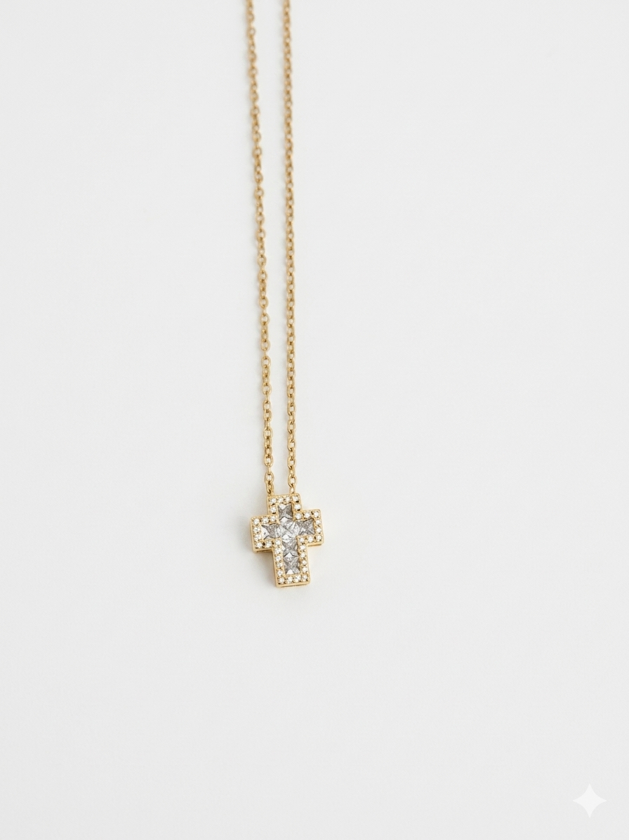 Collana Croce Lux