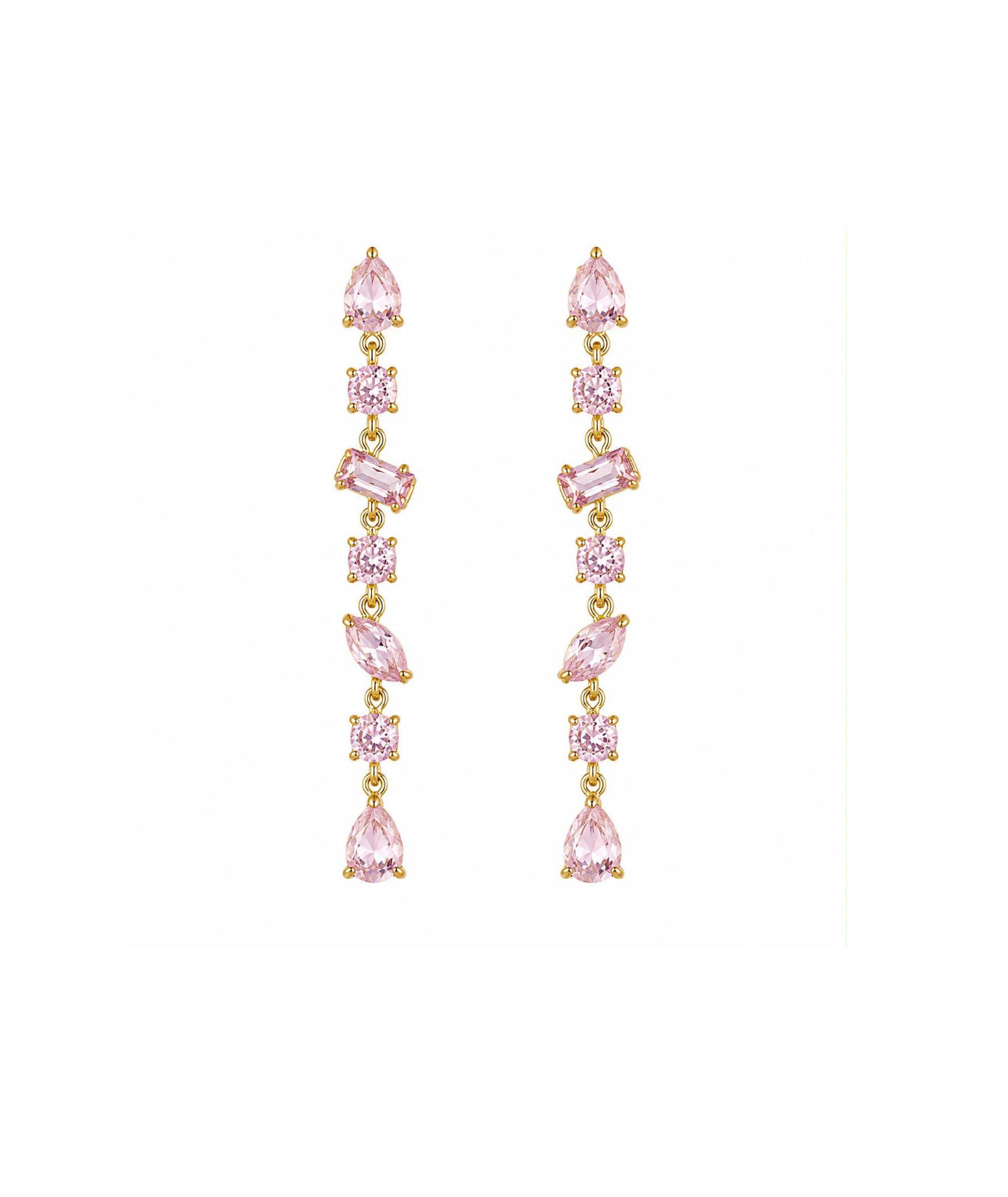 Orecchini Cascata Strass