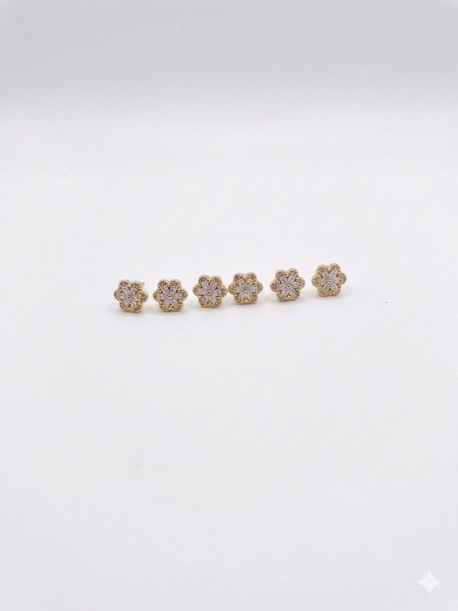 Set Orecchini Fiori